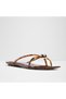 Clearlie Ladies Multicolor Flat Sandals - 2