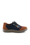 Color Blocked Genuine Leather Casual Shoes Model Name: Astarte - 4