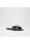Alamassi Ladies Red Flat Sandals - 4