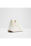 Asiejan Ladies White Wedge Sneakers - 2