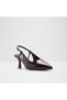 Adan Ladies Red Heeled Shoes - 4