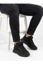 Men's Black Genuine Leather Comfortable Fit Orthopedic Sole Daily Boots - 2