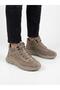 Men's Beige Genuine Leather Comfortable Fit Orthopedic Sole Daily Boots - 2