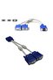 Vga 15 Pin Vga Y Cable Multiplexer Switch Cable Apparatus Svga Monitor Multiplexer - 3