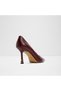 Livianna Ladies Red Heeled Shoes - 2