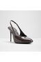 Annalore Ladies Brown Heeled Shoes - 4