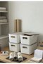 4 Pieces 4 Liter Organizer with Lid, In-Cabinet Organizer, Refrigerator Organizer, Bathroom Organizer, Storage Box