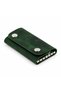 Genuine Leather Classic Keychain Crazy Leather Green