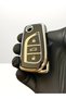 Toyota Corolla Auris Yaris Verso Compatible Flip 3 Button Silicone Key Protection Case Black Silver Color
