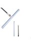 Window squeegee with telescopic handle, 50 cm - 2