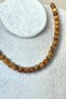 Certified 8 mm Yellow Opal Natural Stone Necklace - 2