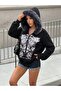 Angel Wings Furry Hooded Sweat Cardigan - 3