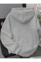 Unisex Men'S/Women's Printed Premium Hooded 2-Thread Oversize Sweatshirt - 2