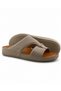Cushioned Cross-Strap Slide Sandals - 6
