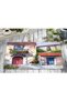 Door Front Balcony Front Exterior Door Entrance Mat Washable Non-Slip Base