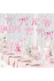 Pink Bow Hanging Decorations, Party Decor - 2