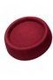Women's Pillbox Hat Cashmere Retro Classic Hat Stewardess Hat - 3