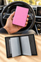 Car License Holder Wallet - Car License Case - Car License Protector - License Protection Case - License Wallet (Pink)