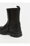 Thick Soled Buckle-Strapped Girls' Boots - 3