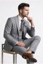 Men's Slim Fit Suit with Armul Vest (New Season) - 4