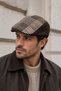 Klh Studio Dept. Heritage Brown Patchwork Flat Cap Hat - 3