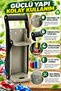 Metal Can and Plastic Bottle Crusher 30 cm – Wall/Table Mount Recycling Press with Bottle Opener, Compatible with 8/12/16 oz - 2