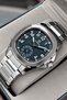 Original Men's Watch - 3 Atm Water Resistance - Silver Color Steel Band - Multifunction Movement - 2 Year Warranty - Gift Wristwatch with Stylish Box Hme2086C1