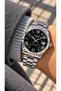 Black-Automatic (Without Battery)-5 Atm-Silver Color, Men's Watch with Calendar in Stylish Box