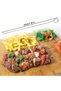 10 Pieces Stainless Steel Barbecue Skewer Set - 20 cm Metal Skewers and Grill Skewers