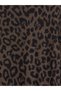 Two Mt Shop Quality Lcw Everyday Brown Combed Cotton Leopard Tight & Slim Long Sleeve Women's Bodysuit - 6