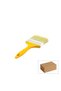 Paint Brush 90mm No-4 001 540 Standard Cutting Yellow Handle - Pack of 12