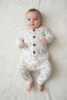 Baby's Top and Bottom Set with Front Buttons