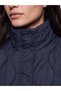 Two Mt Shop Quality Lcw Vision Navy Blue Quilted Women's Puffer Vest - 3