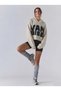 Women's Van Bise Written Hooded Knit Sweater - 3