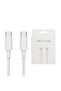 كابل USB C، كابل Type-C للهاتف 16، كابل USB-C إلى USB-C بطول 1 متر، خط شحن سريع مزدوج بقوة 60 واط لهواتف آيفون - 2