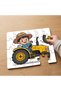 24 Piece Wooden Children's Puzzle with Cute Child Riding a Tractor Design Mpk0224