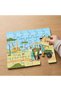 24 Piece Wooden Children's Puzzle with Zoo Design Mpk0065