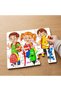 24 Piece Wooden Children's Puzzle with Happy Kids Going to School Design Mpk0169