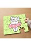 24 Piece Wooden Children's Puzzle with Pink Skirted Kitten Design Mpk0291