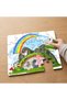 24 Piece Wooden Children's Puzzle with Farm Animals Design Mpk0084