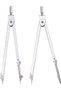 Compass Set Compass Math Set Math Geometry Adjustable Metal Compass 5-Piece Stainless Steel Math Com - 5