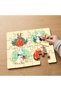 24 Piece Wooden Kids Puzzle with Easter Bunny and Eggs Design Mpk0526