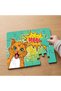 Smiling Cat Pop Art Design 24 Piece Wooden Children's Puzzle Mpk0298