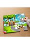 24 Piece Wooden Children's Puzzle with Teacher and Children's Designs in the Mosque Garden Mpk1125