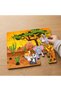 24 Piece Wooden Children's Puzzle with Cute Forest Animals Design Mpk1219