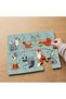 24 Piece Wooden Children's Puzzle with Cute Forest Animals Design Mpk1052