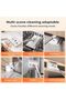 Clip Mop for Rag 360-Degree Flat Mopping Pads - 4