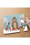 24 Piece Wooden Children's Puzzle with Cute Mole Design in the Snow Mpk0603
