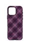iPhone 16 Pro Vorian Double Layer Lilac Smoke Plaid Case - 4
