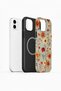 iPhone 12 Vorian Magsafe Dual Layer Coral Flower Garden Case - 2